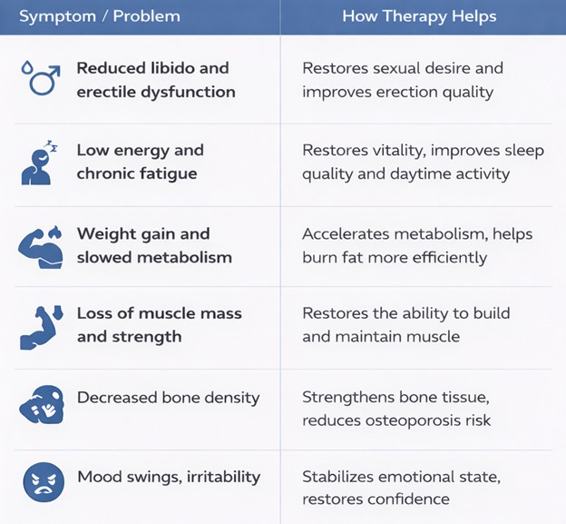 Why You Should Consider Male Hormone Therapy in 2026